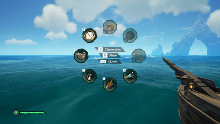 Sea of Thieves - Circular Menu