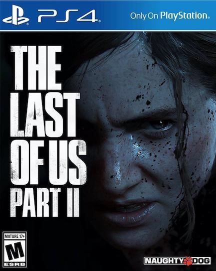 The packaging for The Last of Us: Part II game