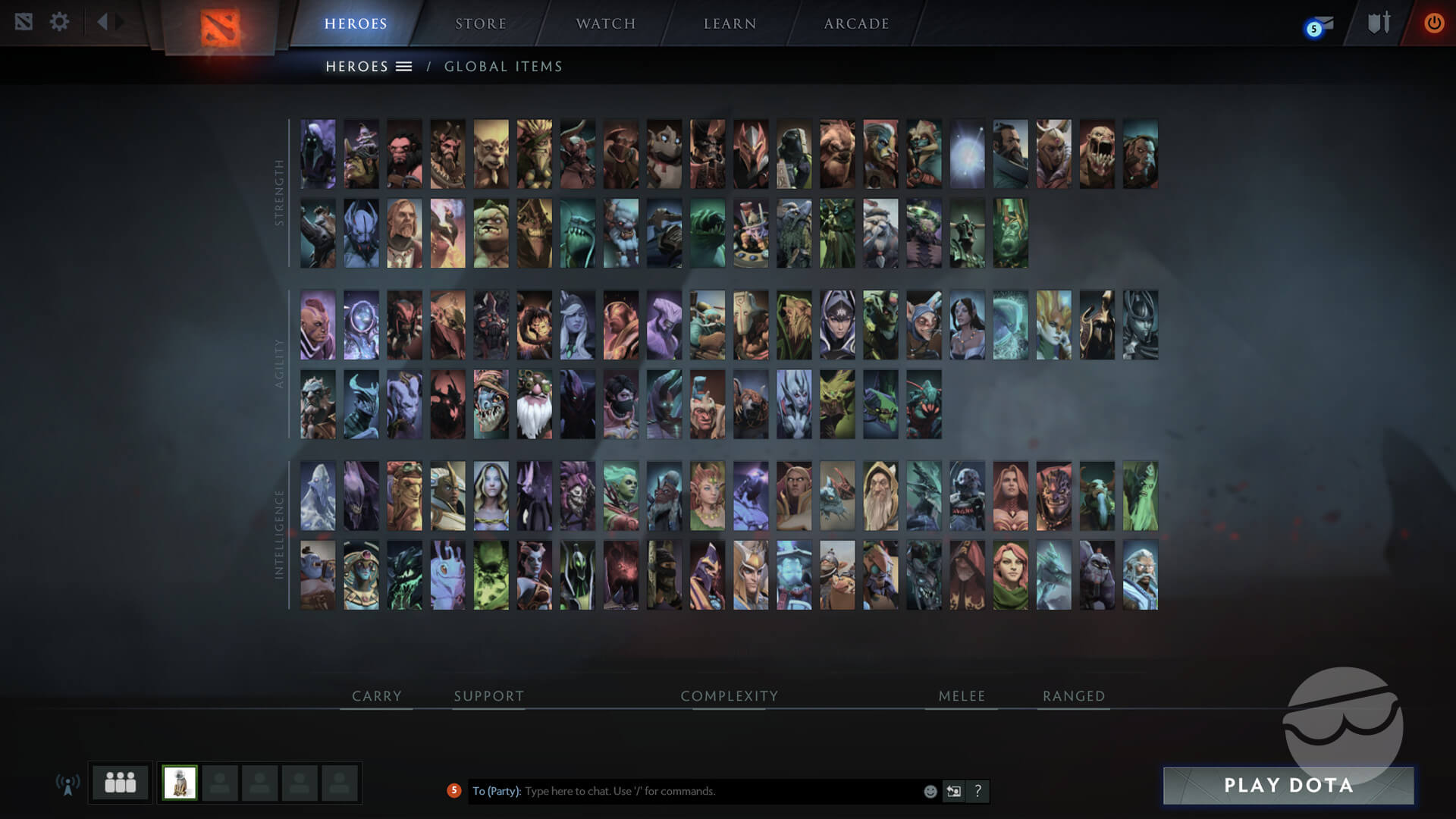 positions and roles in Dota 2