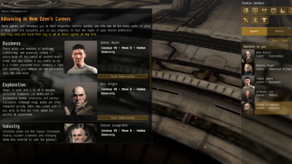 EVE Online employment representatives