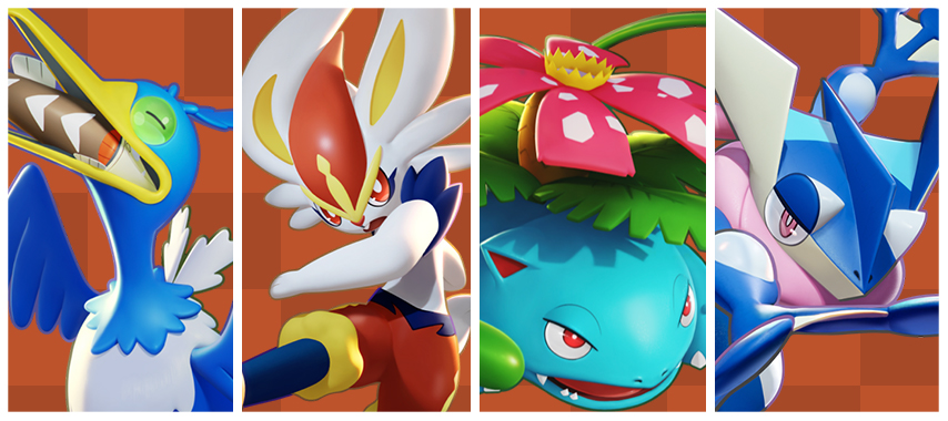 Pokemon Unite features a variety of attackers, including Cramorant, Cinderace, Venusaur, and Greninja.