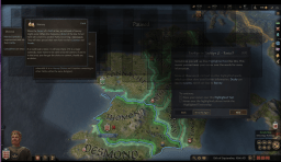 Information displays in Crusader Kings 3