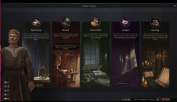 The lifestyle interface in Crusader Kings 3