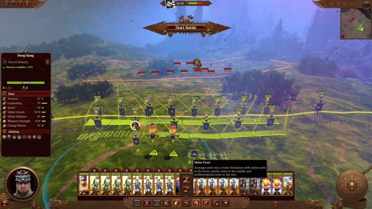 Total War: Warhammer III unit formations