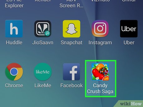 Step 2 Launch Candy Crush Saga.